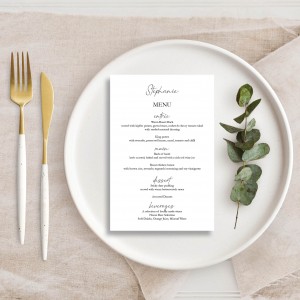 Menu Prints