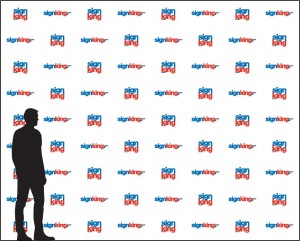 Step and Repeat Wall Sticker